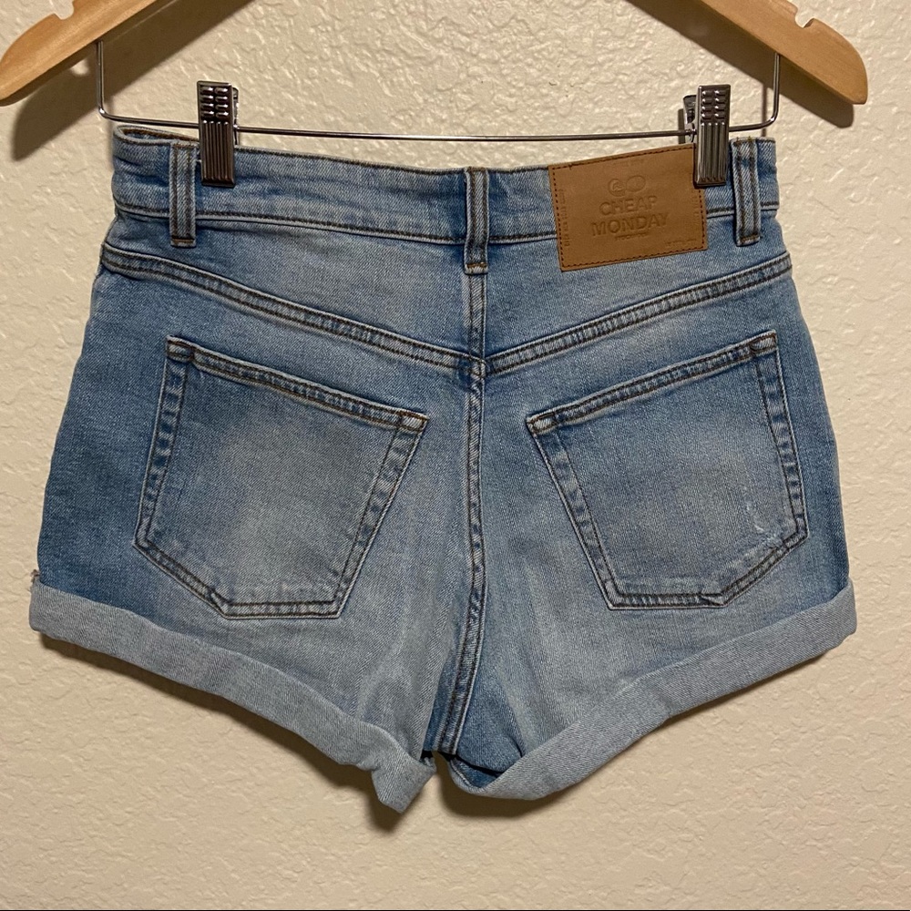 Cheap Monday Lightwash Jean shorts